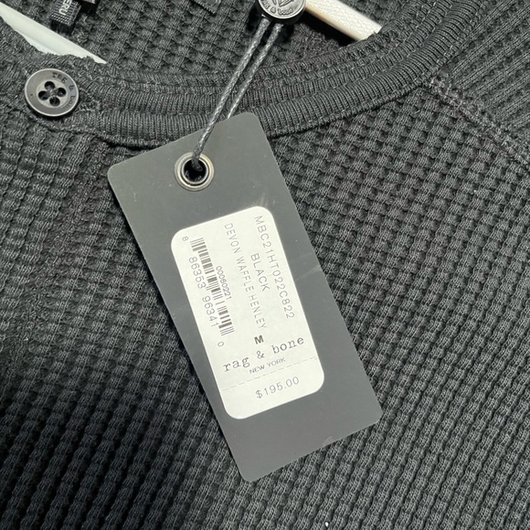 Rag and Bone waffle shirt BRAND NEW - Picture 4 of 4